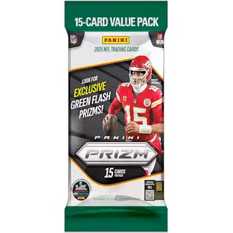 2025 Panini Prizm Football Trading Cards Fat Pack