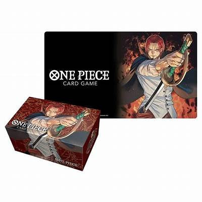 ONE PIECE CARD GAME - PLAYMAT/CARD CASE SET - SHANKS