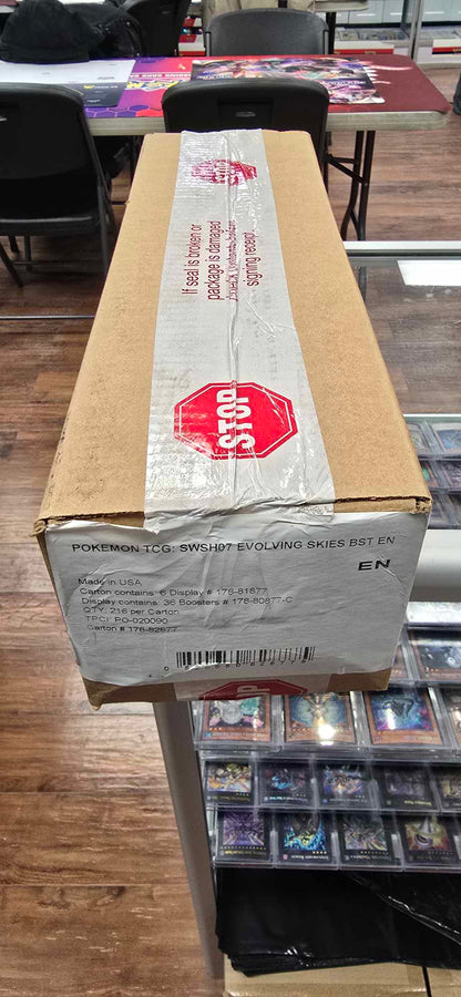 Pokémon TCG: Evolving Skies - 1st Print Booster Case