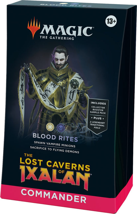 MAGIC THE GATHERING: The Lost Caverns of Ixalan - Commander Deck (Blood Rites)