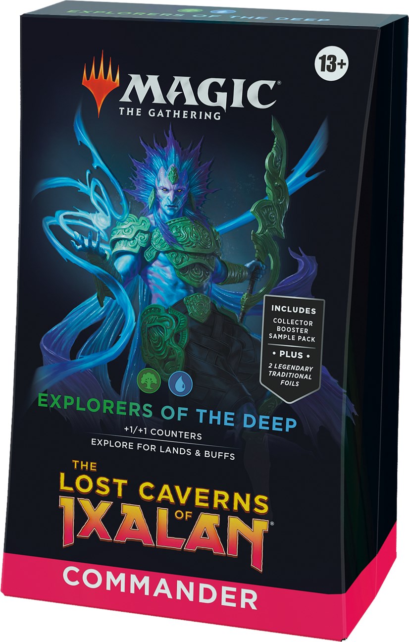 MAGIC THE GATHERING: The Lost Caverns of Ixalan - Commander Deck (Explorers of the Deep)
