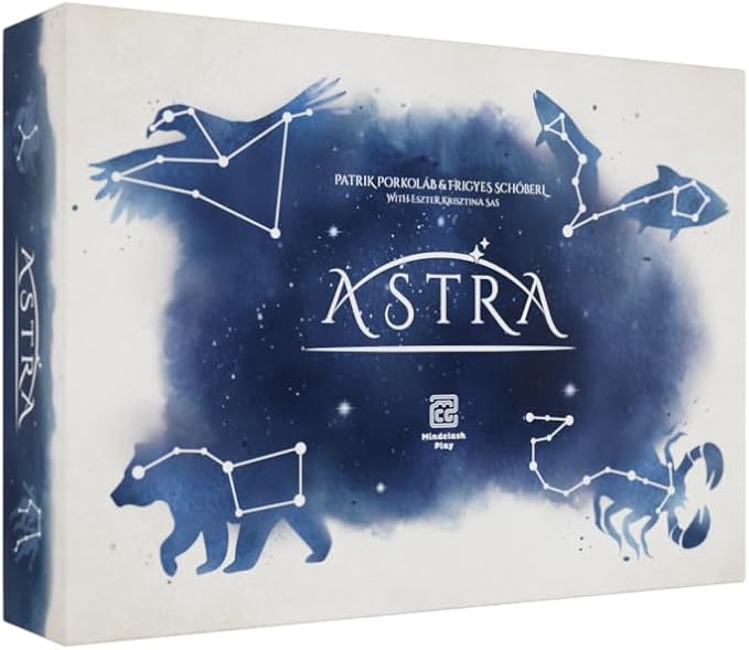 Mindclash Games Astra - Constellation Discovery Base Game for 2-5 Players | Tactical Bidding & Star Exploration