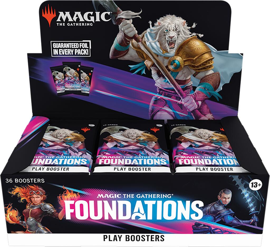 MAGIC THE GATHERING: Foundations - Play Booster Display