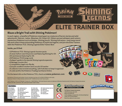 Pokémon TCG: Shining Legends - Elite Trainer Box