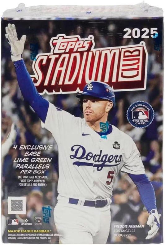 2025 Topps Stadium Club MLB Baseball Value Box