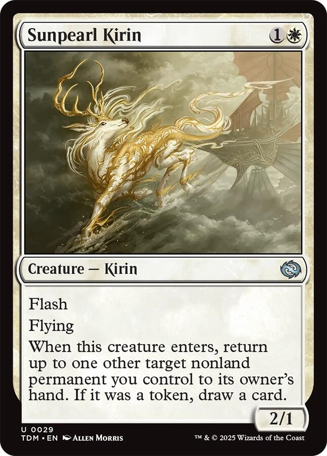 Sunpearl Kirin [Tarkir: Dragonstorm]