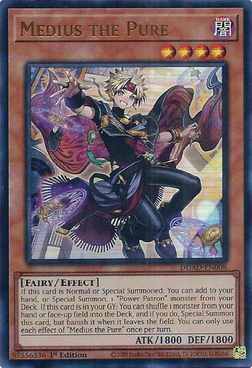 Medius the Pure [DUAD-EN008] Ultra Rare