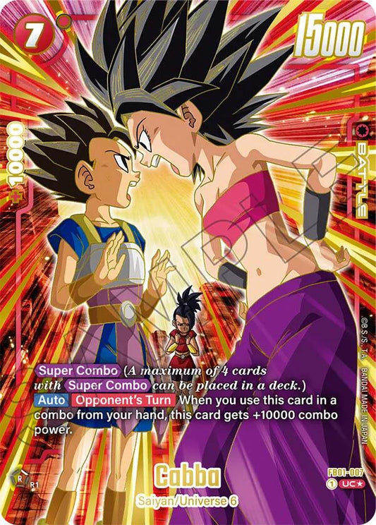 Cabba (1st Anniversary Set) [Fusion World Promotion Cards]