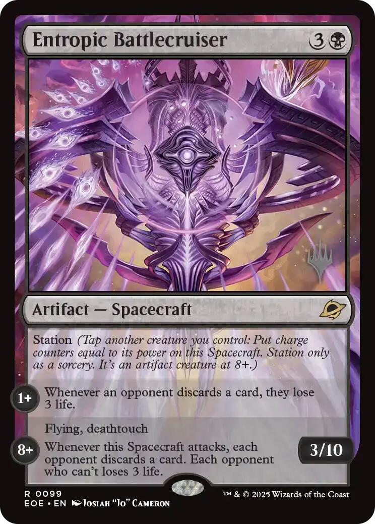 Entropic Battlecruiser [Edge of Eternities Promo Pack]