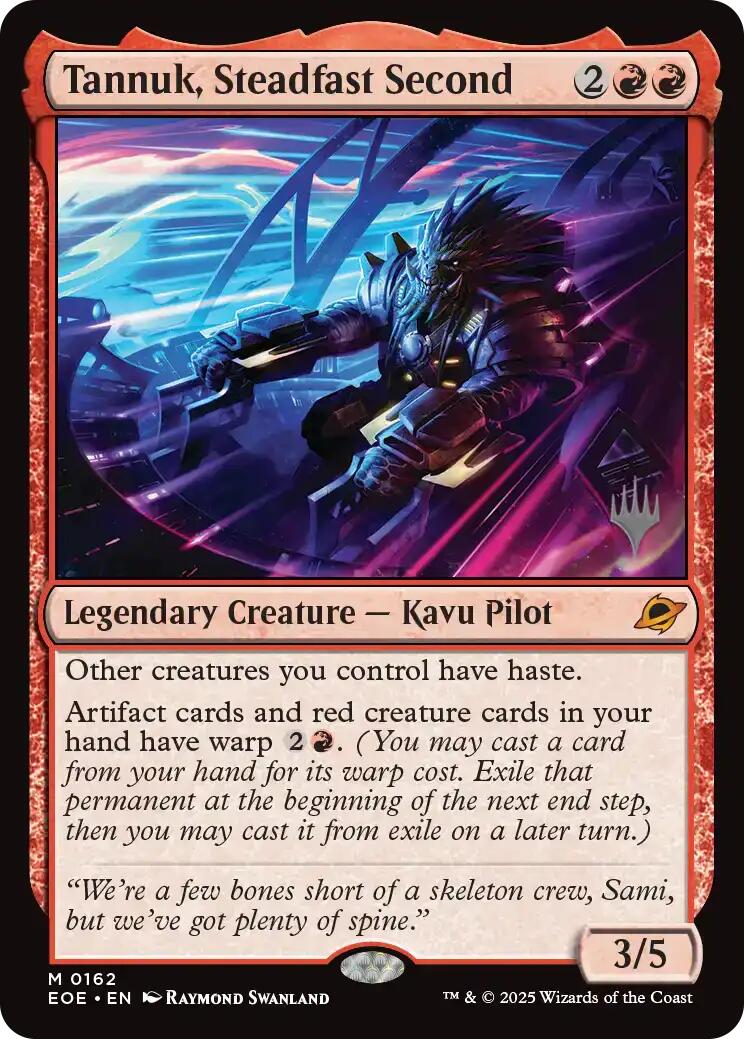 Tannuk, Steadfast Second [Edge of Eternities Promo Pack]