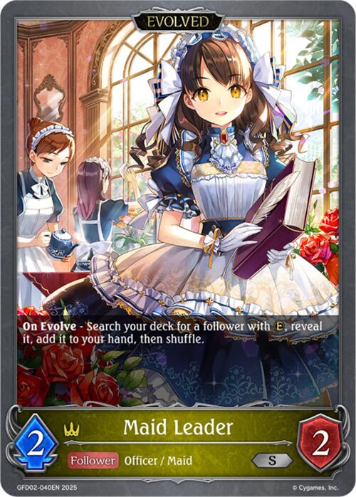 Maid Leader (Evolved) (GFD02-040EN) [Treacherous Ambitions]