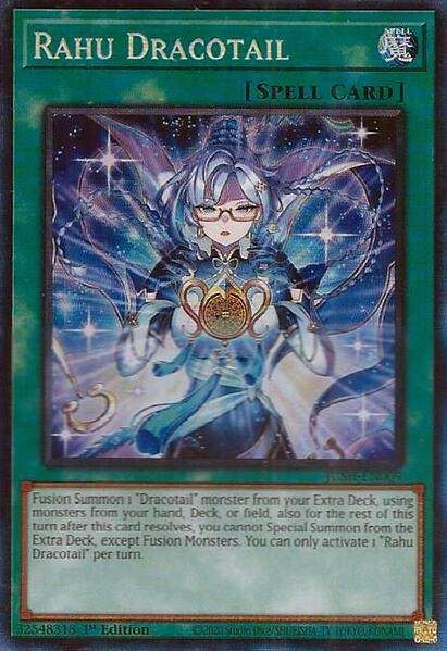 Rahu Dracotail (CR) [JUSH-EN009] Collector's Rare