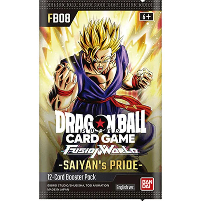 Dragon Ball Z Super Card Game: Fusion World -Saiyan's Pride- Booster pack
