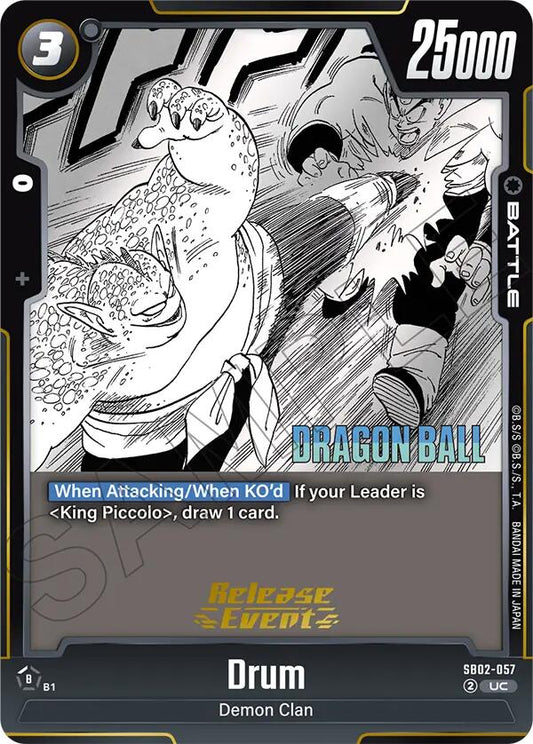 Drum [Manga Booster 02 Release Event Cards]