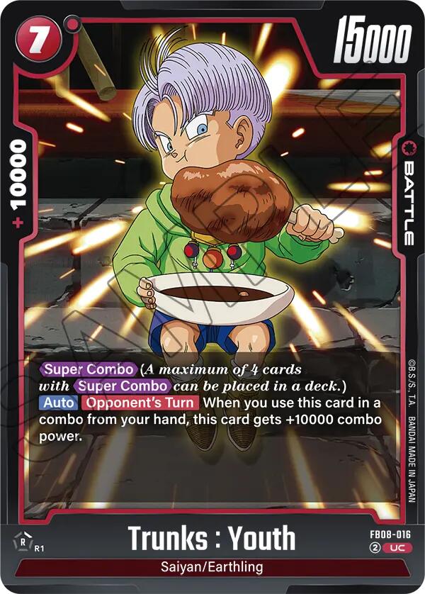 Trunks : Youth (FB08-016) [Saiyan's Pride]