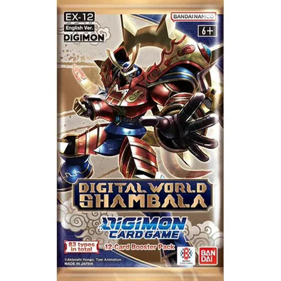 Digimon Card Game - EX-12 - Digital World Shambala Booster Pack