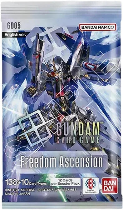 GUNDAM CARD GAME: GD-05 FREEDOM ASCENSION BOOSTER PACK