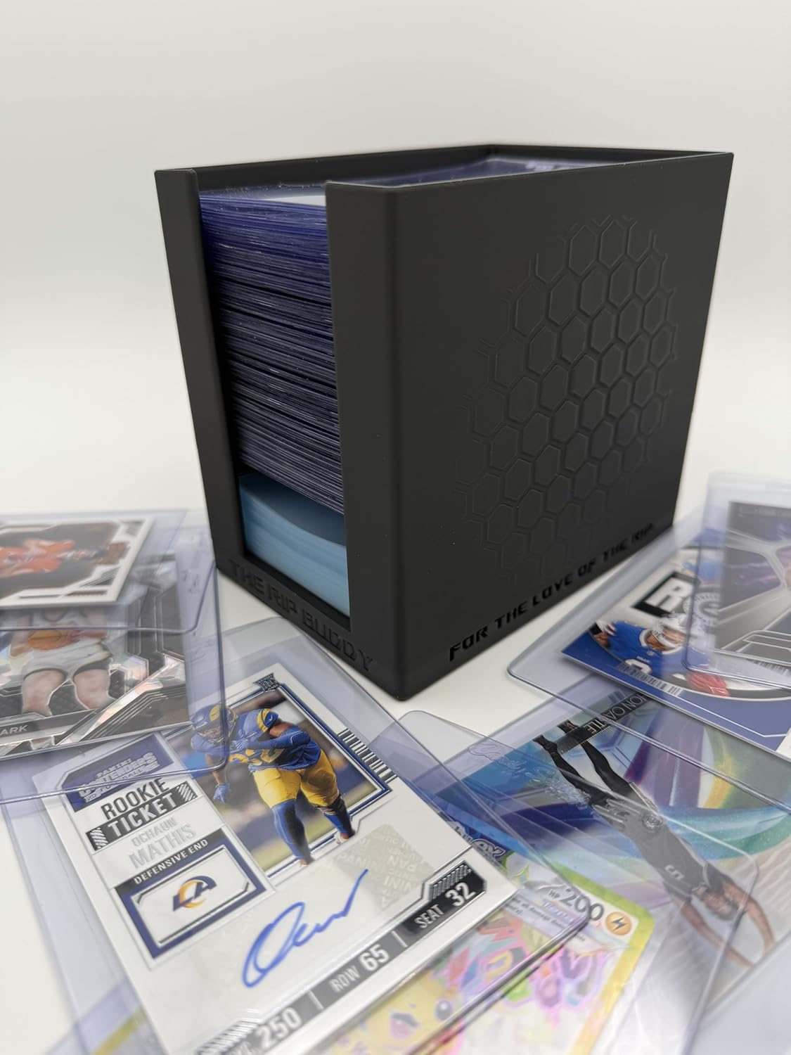 The Rip Buddy: The original dual compartment Top Loader & Penny Sleeve station