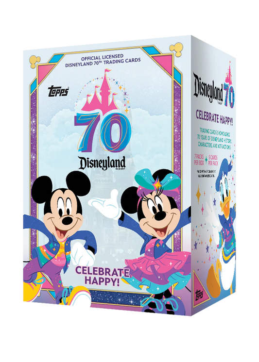 2025 Topps Disneyland 70th Anniversary - Factory Sealed - Value Box