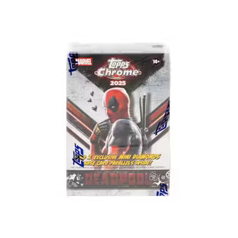 2025 Topps Chrome Deadpool - Factory Sealed - Value Box