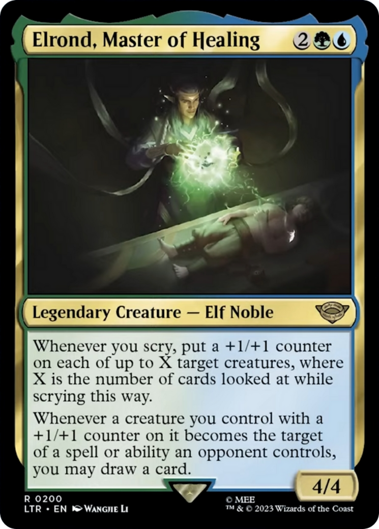 Elrond, Master of Healing [The Lord of the Rings: Tales of Middle-Earth] - FOIL