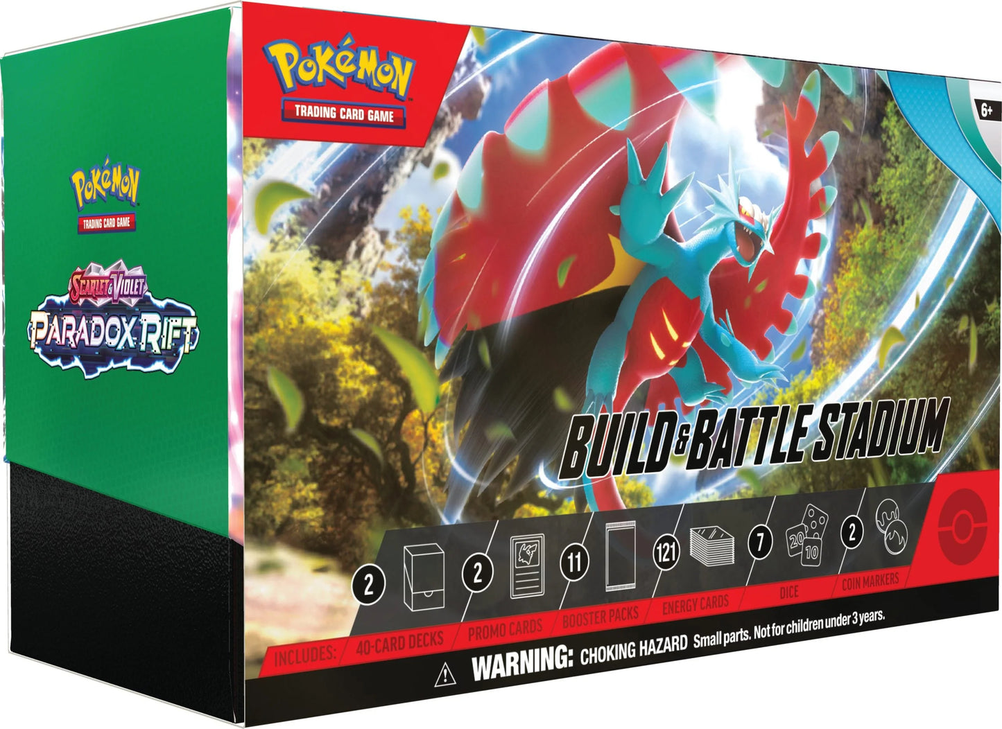 POKÉMON TCG: PARADOX RIFT - BUILD & BATTLE STADIUM