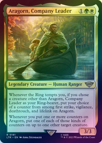 Aragorn, Company Leader [The Lord of the Rings: Tales of Middle-Earth] - FOIL
