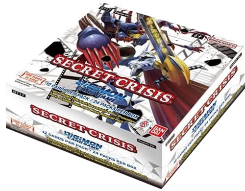 DIGIMON CARD GAME: SECRET CRISIS BOOSTER BOX (BT-17) The Upper Hand DIGIMON CARD GAME: SECRET CRISIS BOOSTER BOX (BT-17) The Upper Hand