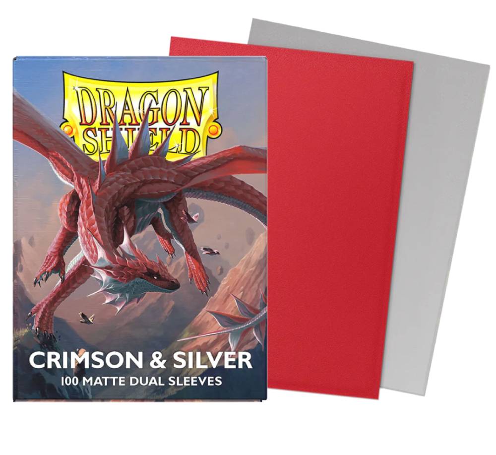 DRAGON SHIELD - 100CT STANDARD SIZE - ASSORTED COLOURS