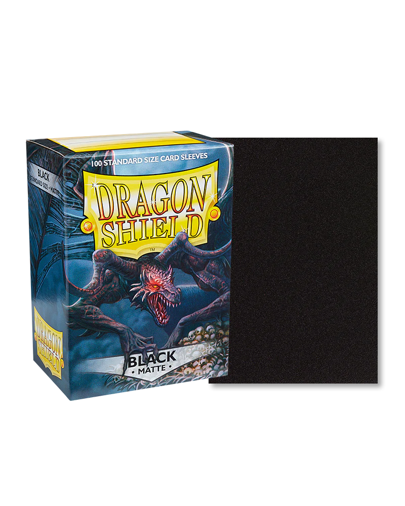 DRAGON SHIELD - 100CT STANDARD SIZE - ASSORTED COLOURS