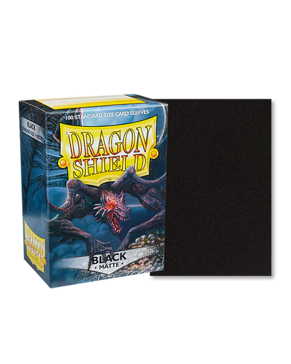 DRAGON SHIELD - 100CT STANDARD SIZE - ASSORTED COLOURS