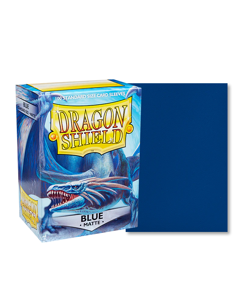 DRAGON SHIELD - 100CT STANDARD SIZE - ASSORTED COLOURS