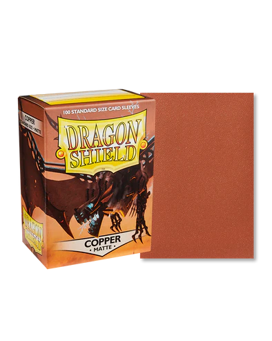 DRAGON SHIELD - 100CT STANDARD SIZE - ASSORTED COLOURS