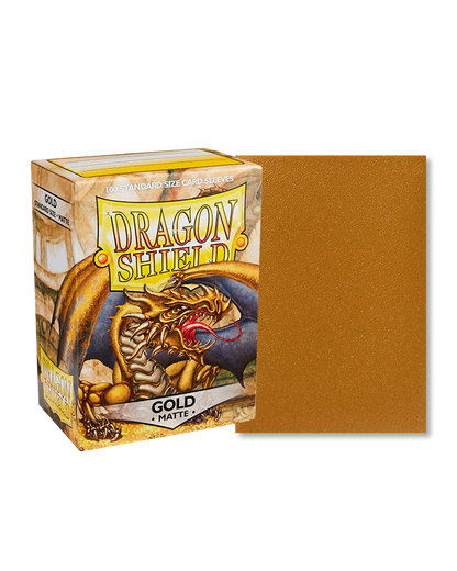 DRAGON SHIELD - 100CT STANDARD SIZE - ASSORTED COLOURS