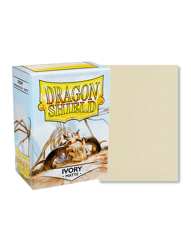 DRAGON SHIELD - 100CT STANDARD SIZE - ASSORTED COLOURS