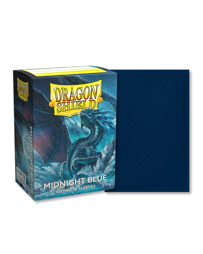 DRAGON SHIELD - 100CT STANDARD SIZE - ASSORTED COLOURS