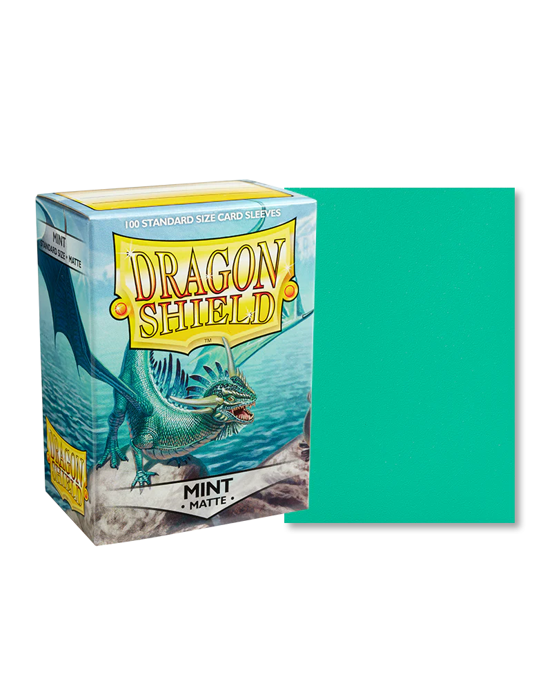 DRAGON SHIELD - 100CT STANDARD SIZE - ASSORTED COLOURS
