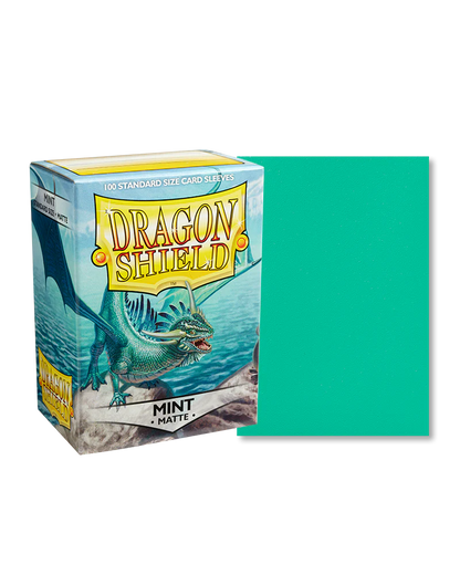 DRAGON SHIELD - 100CT STANDARD SIZE - ASSORTED COLOURS