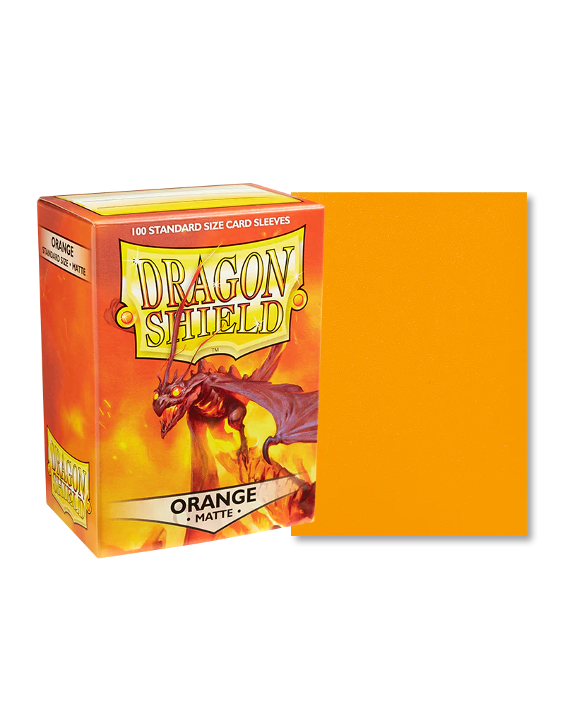 DRAGON SHIELD - 100CT STANDARD SIZE - ASSORTED COLOURS
