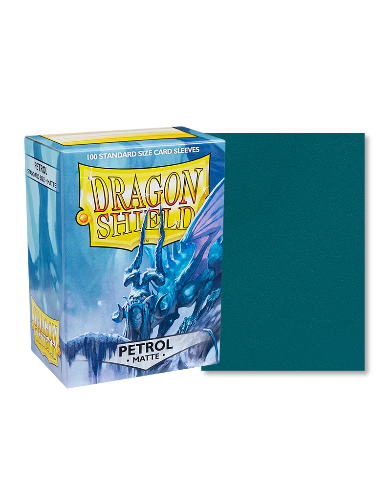 DRAGON SHIELD - 100CT STANDARD SIZE - ASSORTED COLOURS