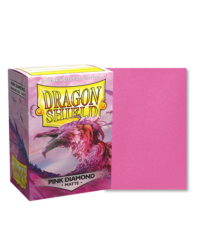 DRAGON SHIELD - 100CT STANDARD SIZE - ASSORTED COLOURS