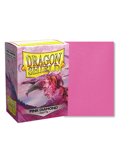 DRAGON SHIELD - 100CT STANDARD SIZE - ASSORTED COLOURS