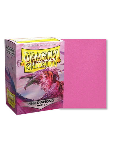 DRAGON SHIELD - 100CT STANDARD SIZE - ASSORTED COLOURS