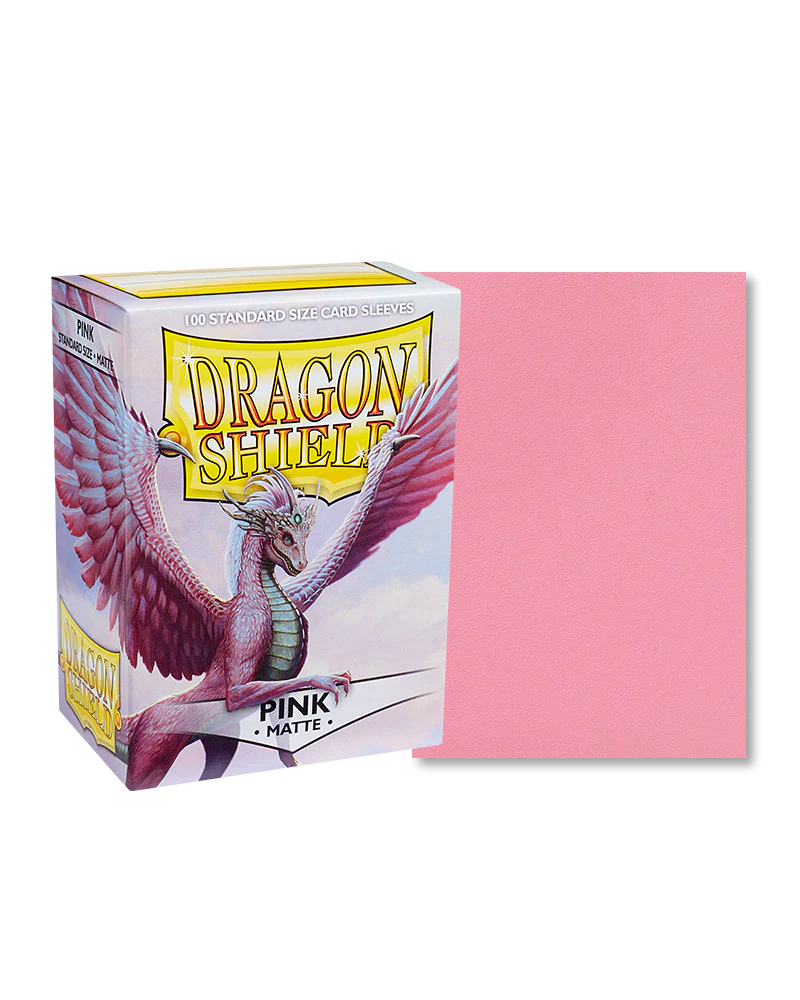 DRAGON SHIELD - 100CT STANDARD SIZE - ASSORTED COLOURS