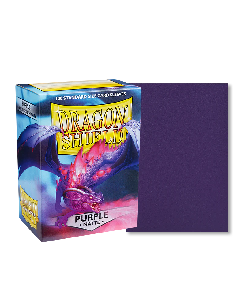 DRAGON SHIELD - 100CT STANDARD SIZE - ASSORTED COLOURS