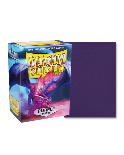 DRAGON SHIELD - 100CT STANDARD SIZE - ASSORTED COLOURS