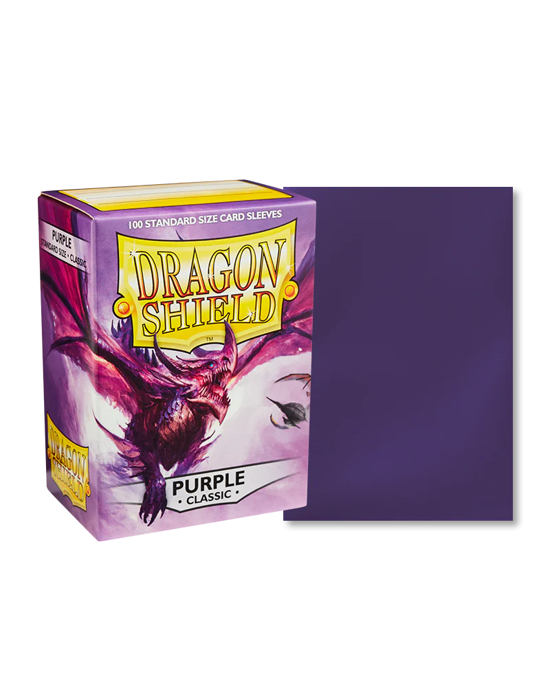 DRAGON SHIELD - 100CT STANDARD SIZE - ASSORTED COLOURS