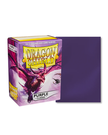 DRAGON SHIELD - 100CT STANDARD SIZE - ASSORTED COLOURS