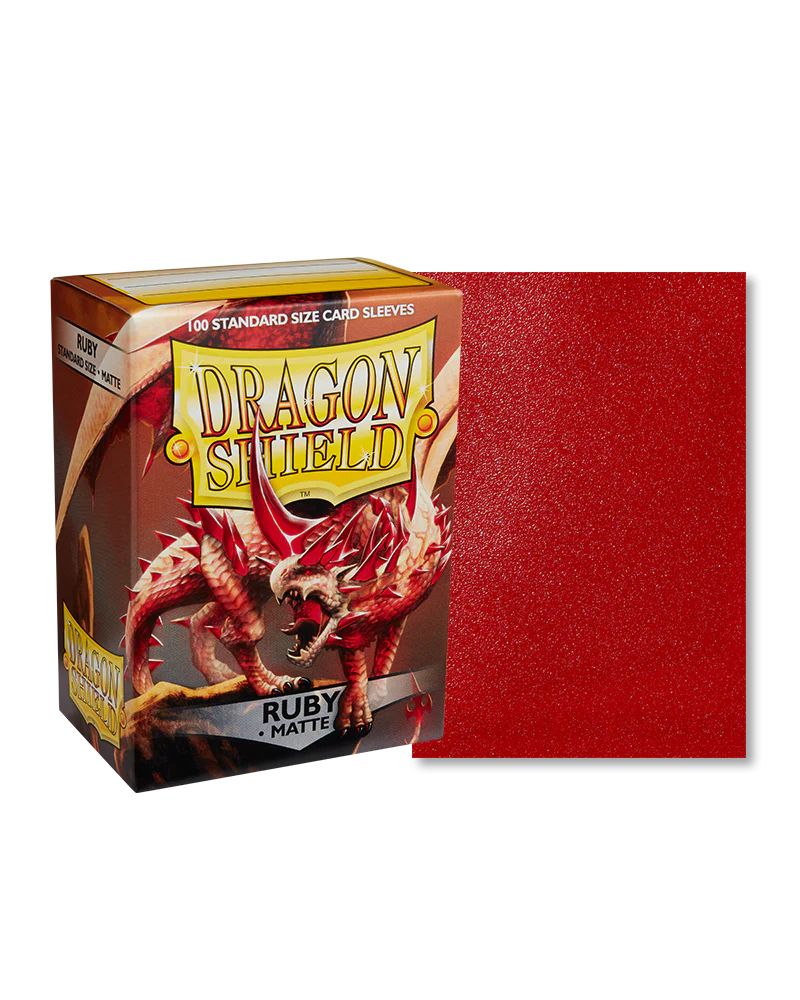 DRAGON SHIELD - 100CT STANDARD SIZE - ASSORTED COLOURS
