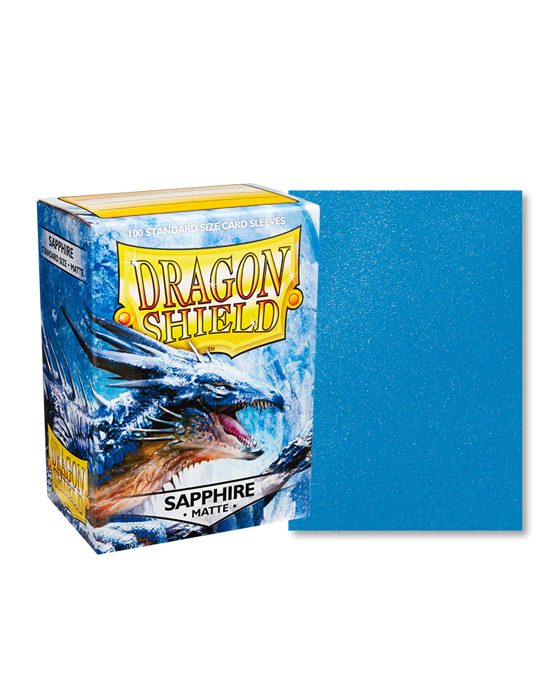 DRAGON SHIELD - 100CT STANDARD SIZE - ASSORTED COLOURS